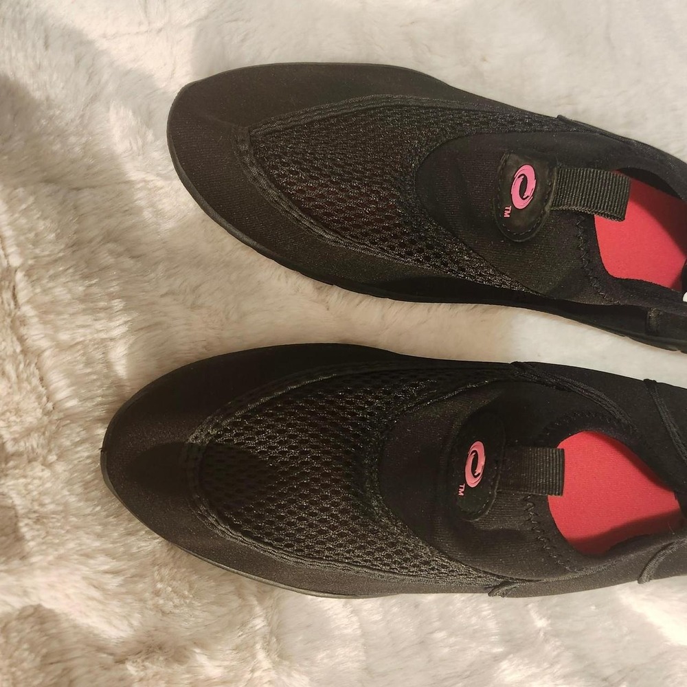 Academy Sports Women Black Pink Mesh Water Shoes Aqua Socks FWORSSS3214 Size 9